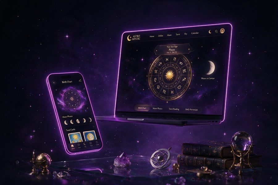 Zodialuna — plataforma de astrologia e tarot